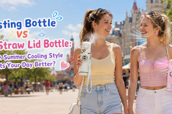 Misting Bottle vs Fan Straw Lid Bottle: Which Summer Cooling Style Fits Your Day Better?