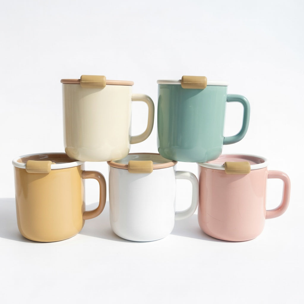 Handled Insulated Coffee Mug 12oz