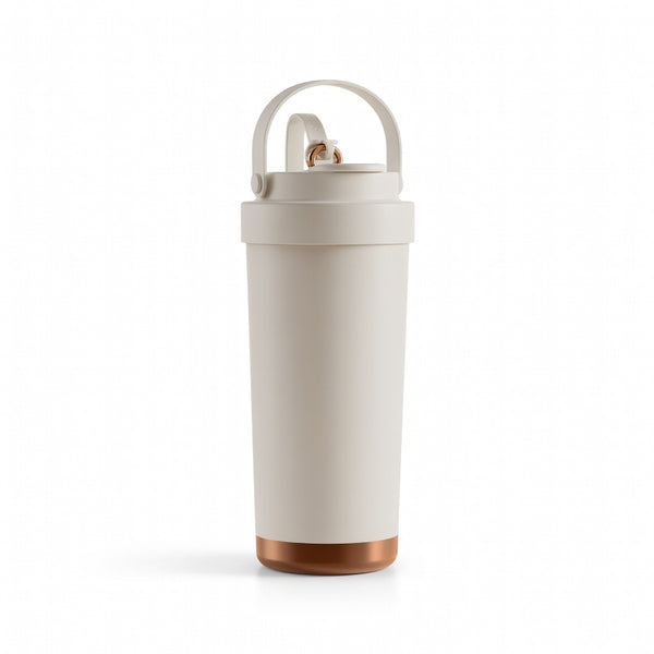 Ceramic Lined Handled Travel Tumbler 26oz