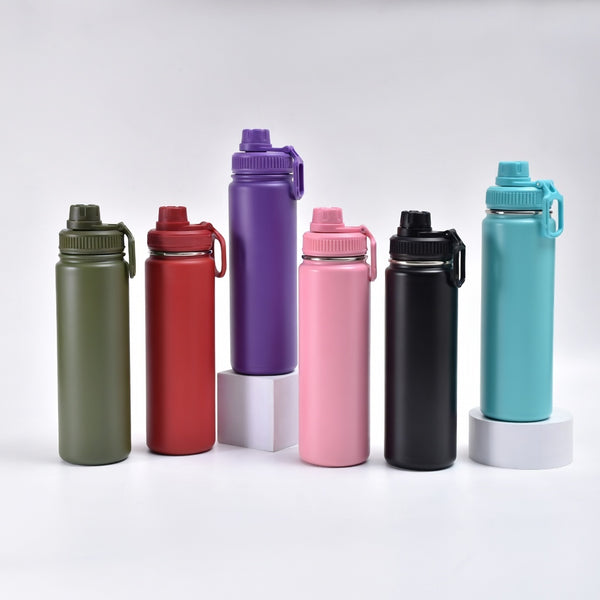 Carry Handle Insulated Outdoor Water Bottle