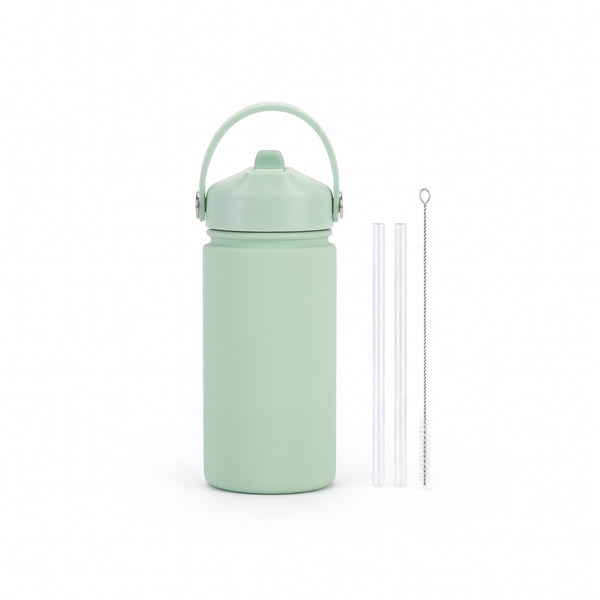 316L Stainless Steel Straw Lid Bottle