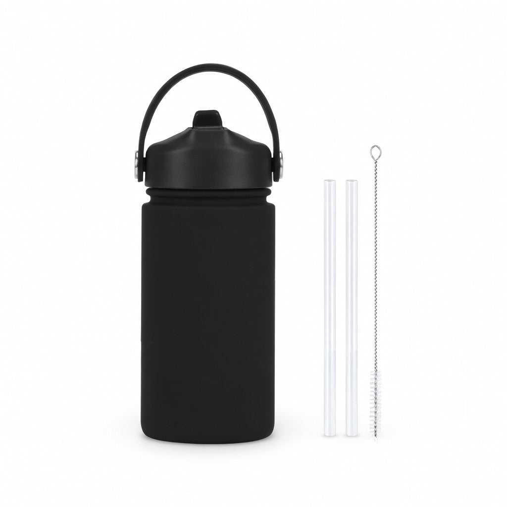 316L Stainless Steel Straw Lid Bottle