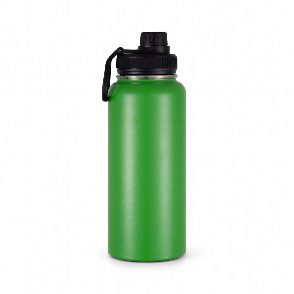 Wide Mouth Carry Handle Insulated Bottle