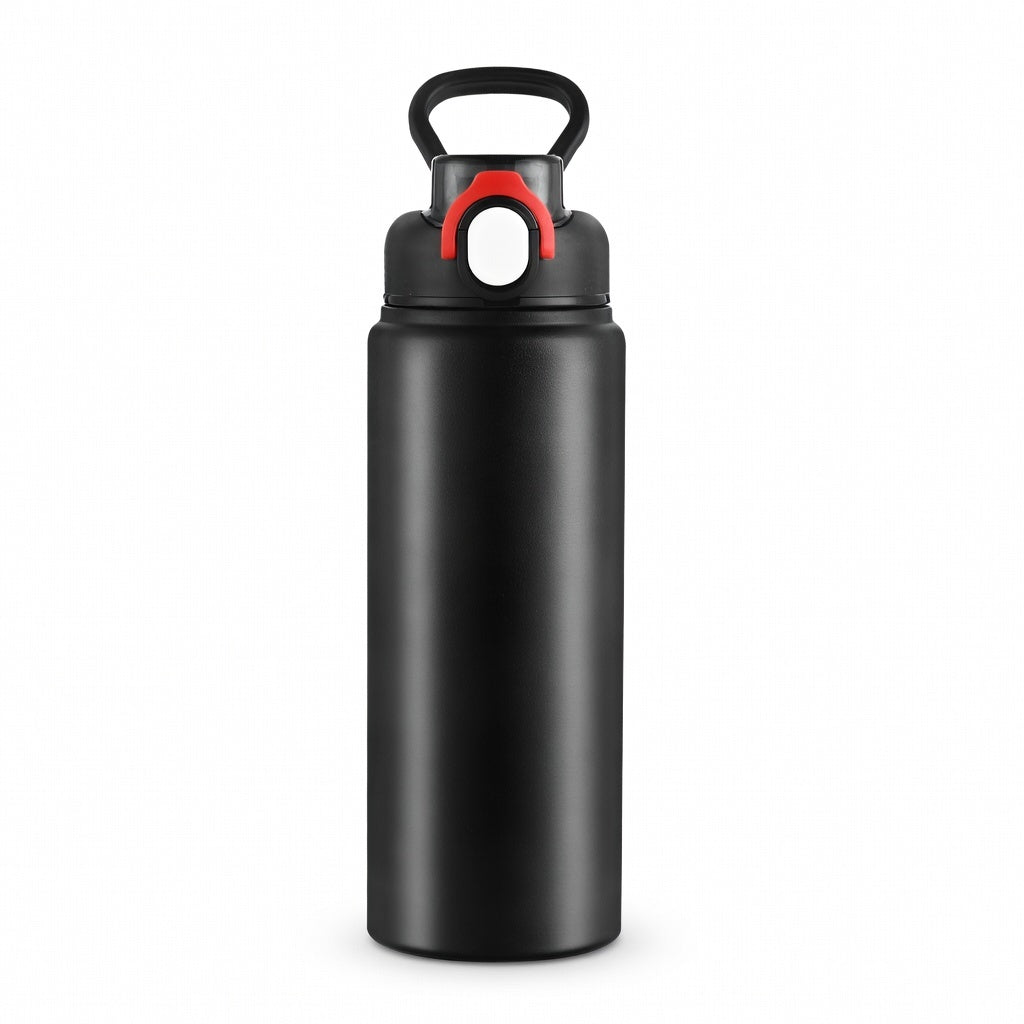 Straw Lid Sports Water Bottle 27oz