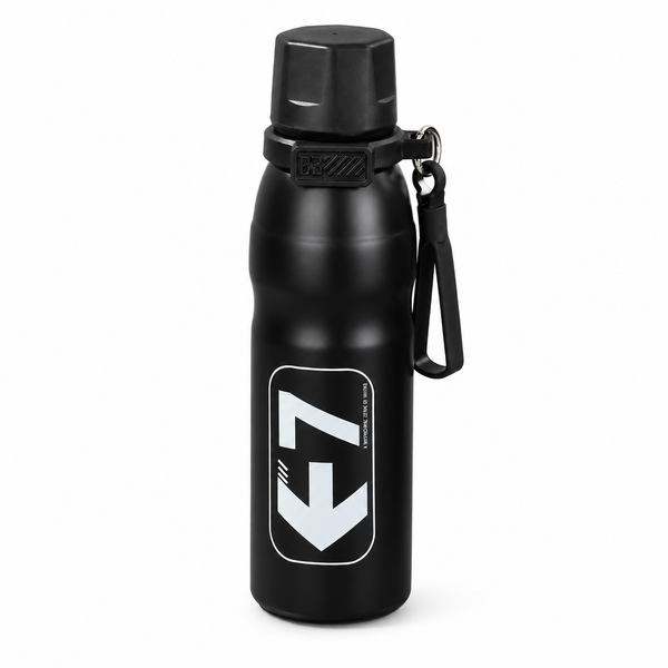 Outdoor Dual-Drink Insulated Water Bottle 22oz