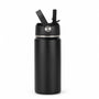 Straw Lid Insulated Water Bottle with Carry Handle