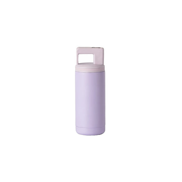 Carry Handle Straw Lid Water Bottle