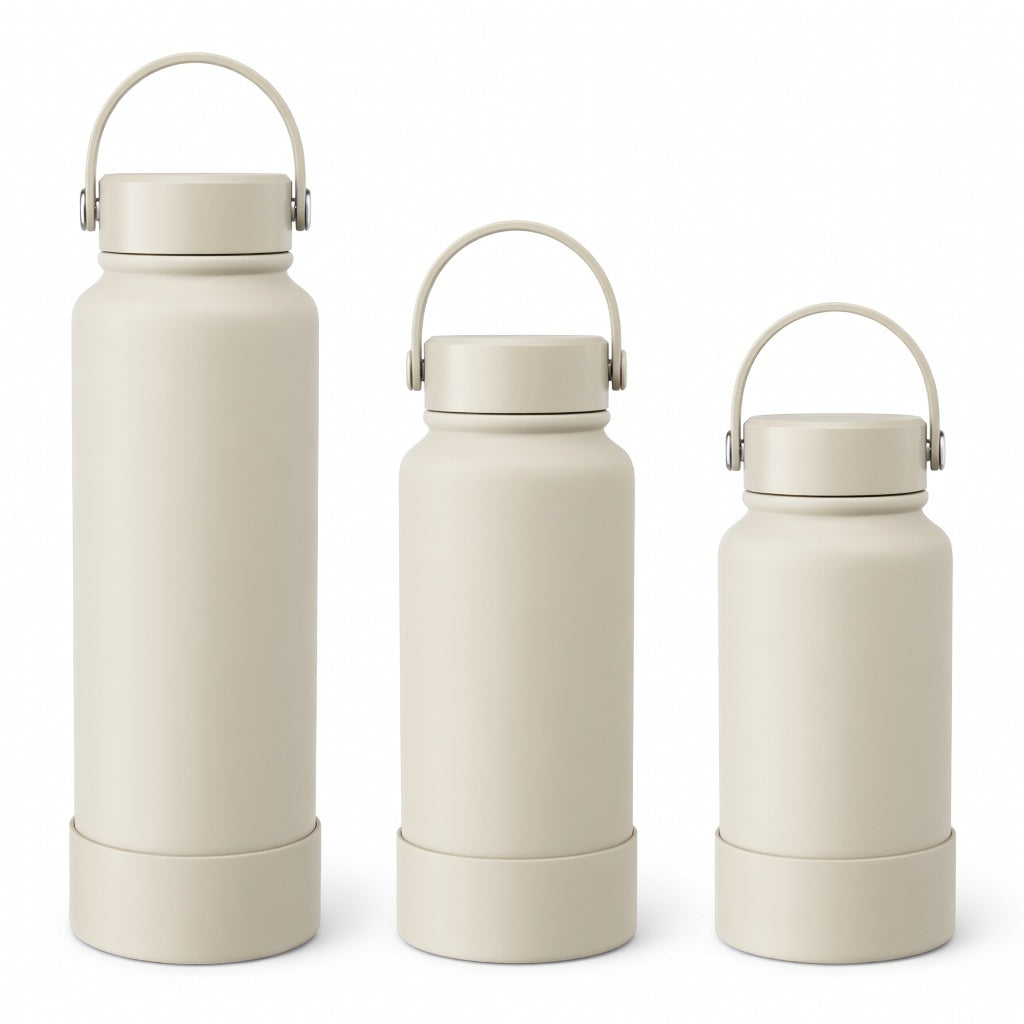 Wide Mouth Carry Handle Water Bottle