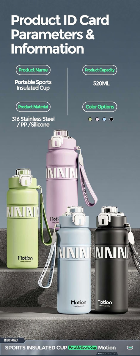 Motion Dual-Drink Insulated Sports Bottle