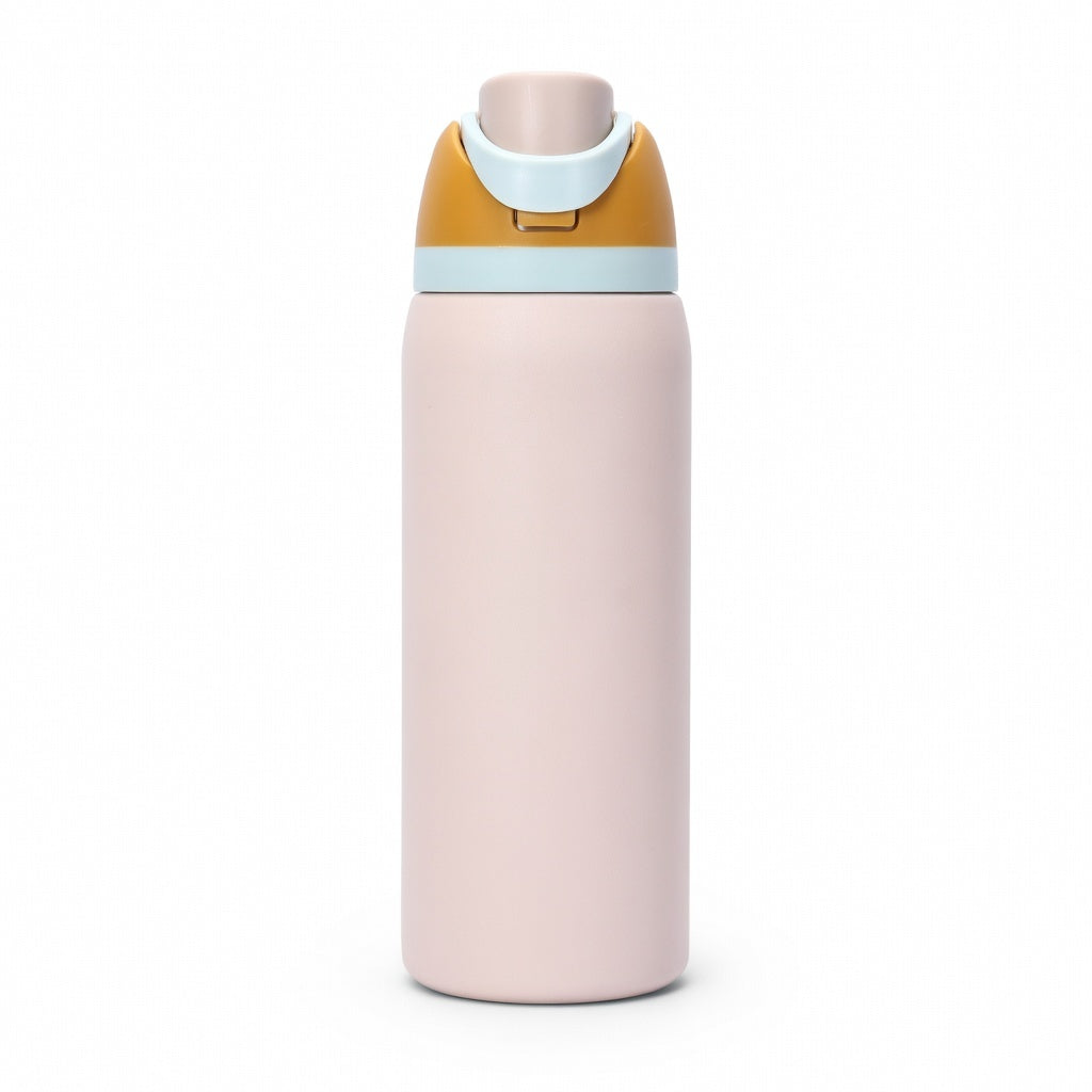 Insulated Dual-Drink Water Bottle with Carry Handle