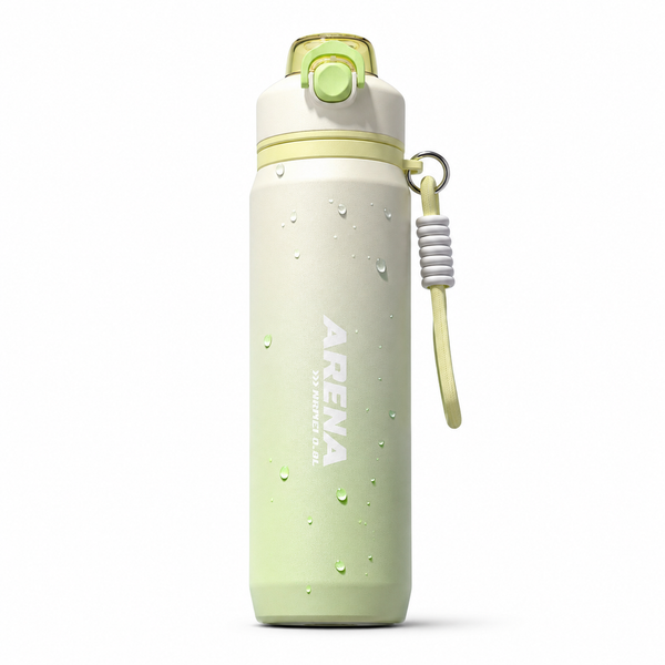 Dual-Sip Mist Spray Insulated Water Bottle