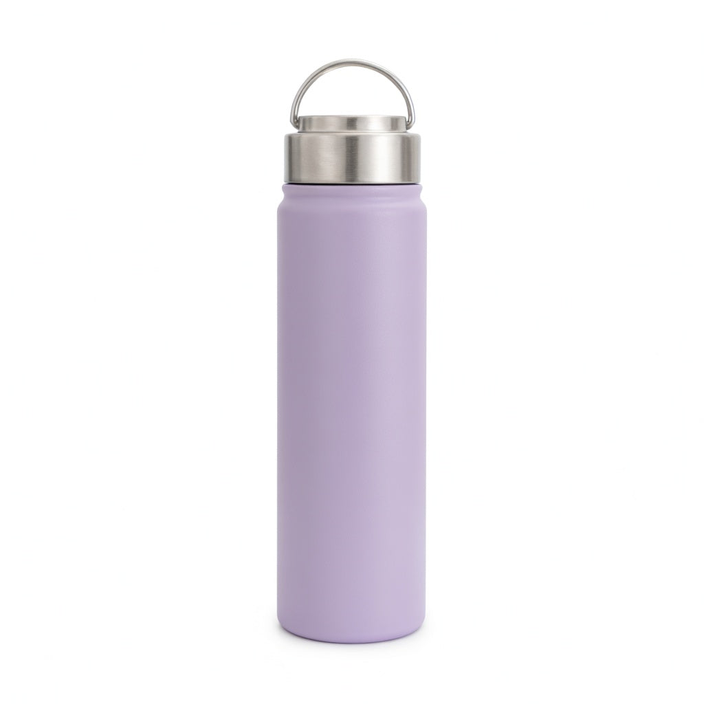 Carry Handle Wide Mouth Water Bottle 24oz