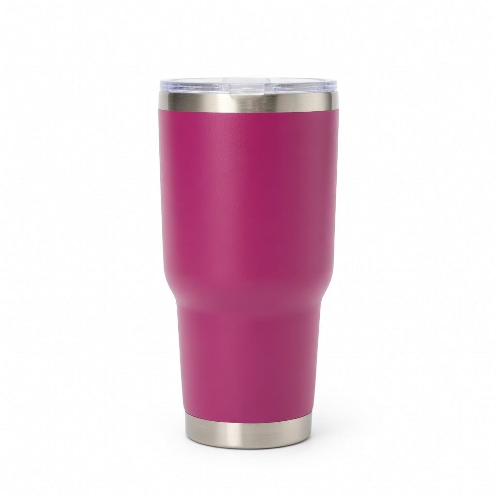 Cup Holder Friendly Insulated Travel Tumbler 30oz