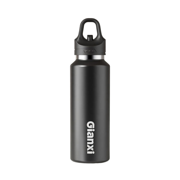 One-Click Wide Mouth Carry Handle Water Bottle