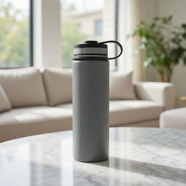 Insulated Carry Handle Water Bottle 22oz