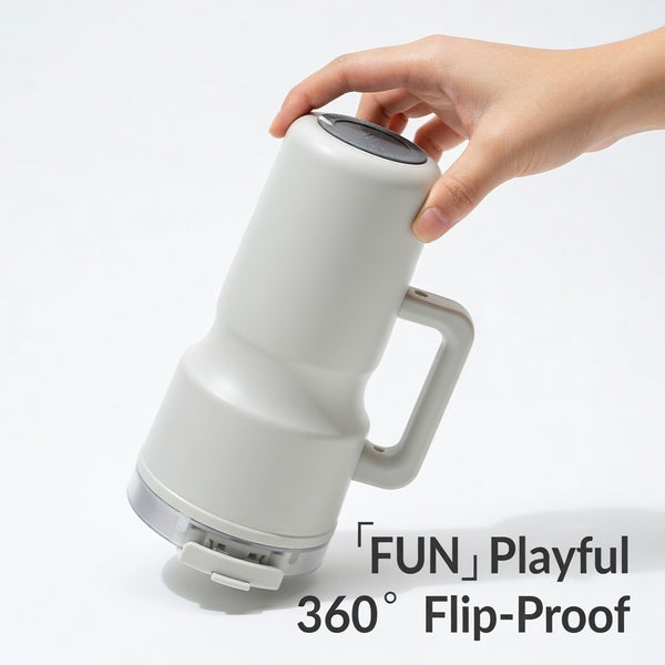 Matte Handled Straw Lid Travel Tumbler 25oz