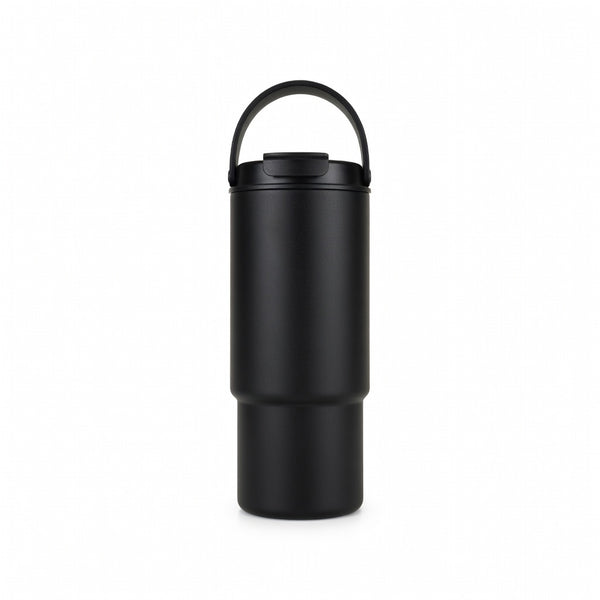 Handled Straw Lid Travel Tumbler 30oz