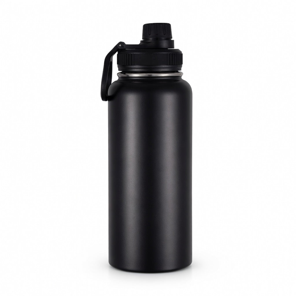 Wide Mouth Carry Handle Insulated Bottle