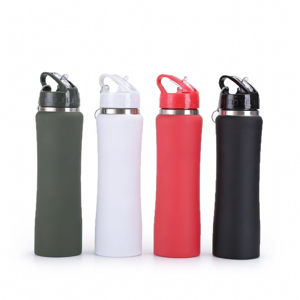 Insulated Straw Lid Water Bottle