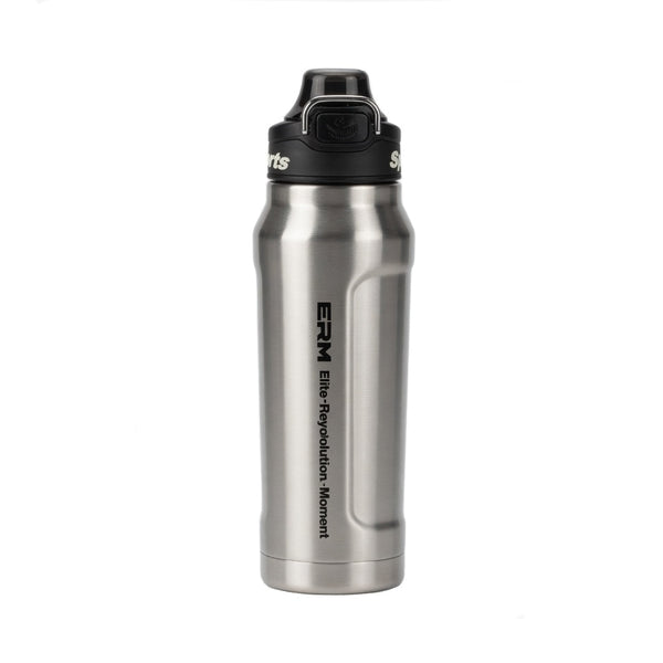 Dual-Lid Insulated Sports Bottle