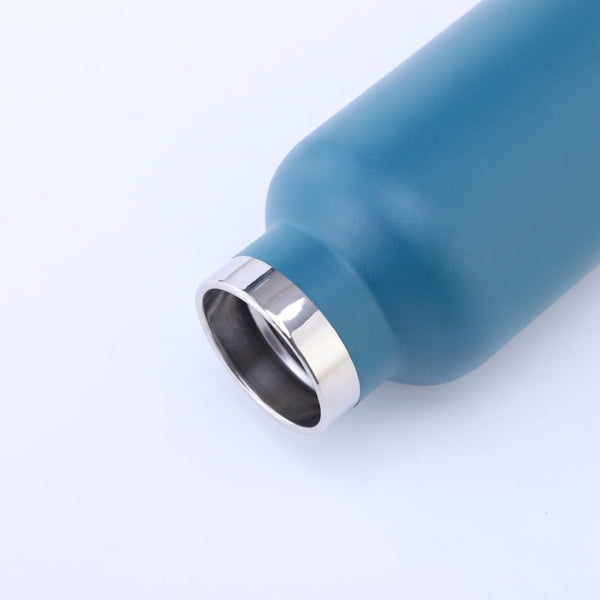 Wide Mouth Stainless Steel Bottle with Carry Handle