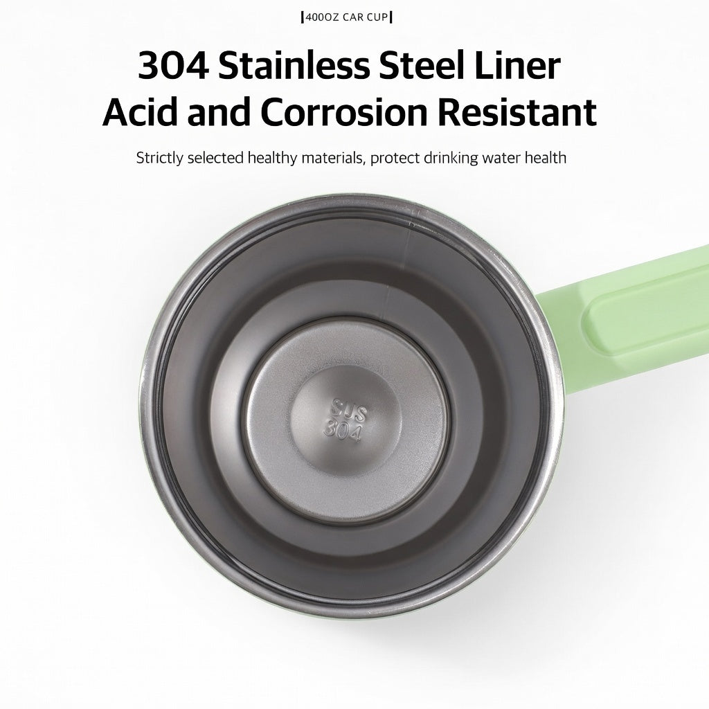 Insulated Handled Straw Tumbler