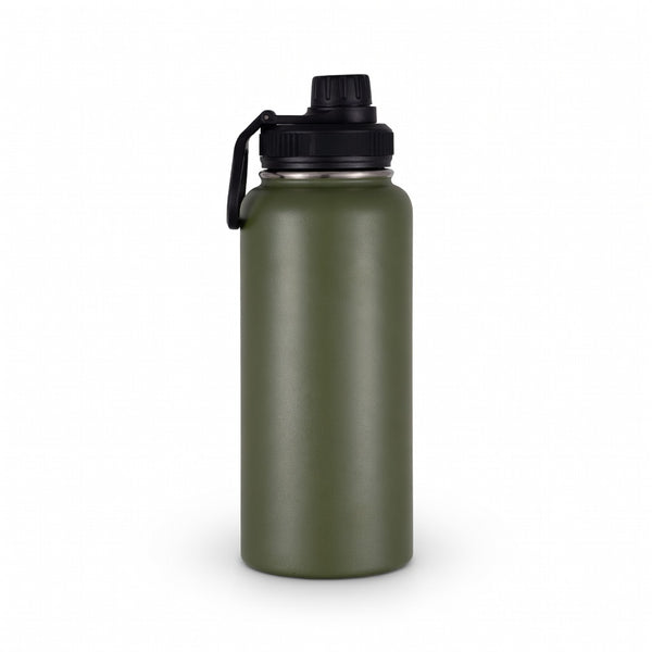 Wide Mouth Carry Handle Insulated Bottle