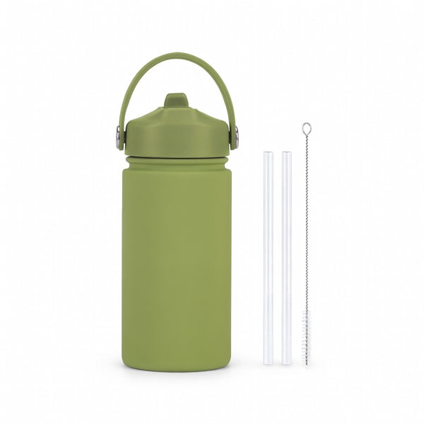 316L Stainless Steel Straw Lid Bottle