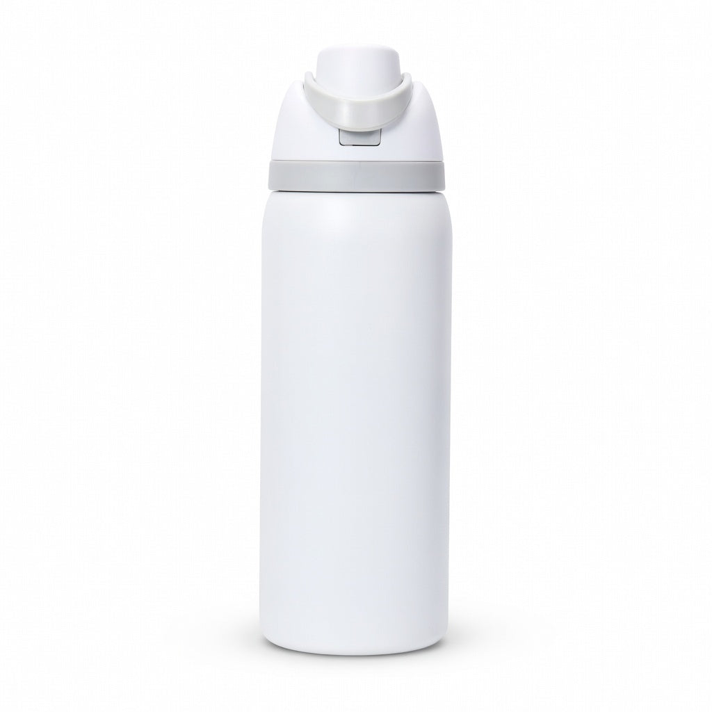 Insulated Dual-Drink Water Bottle with Carry Handle