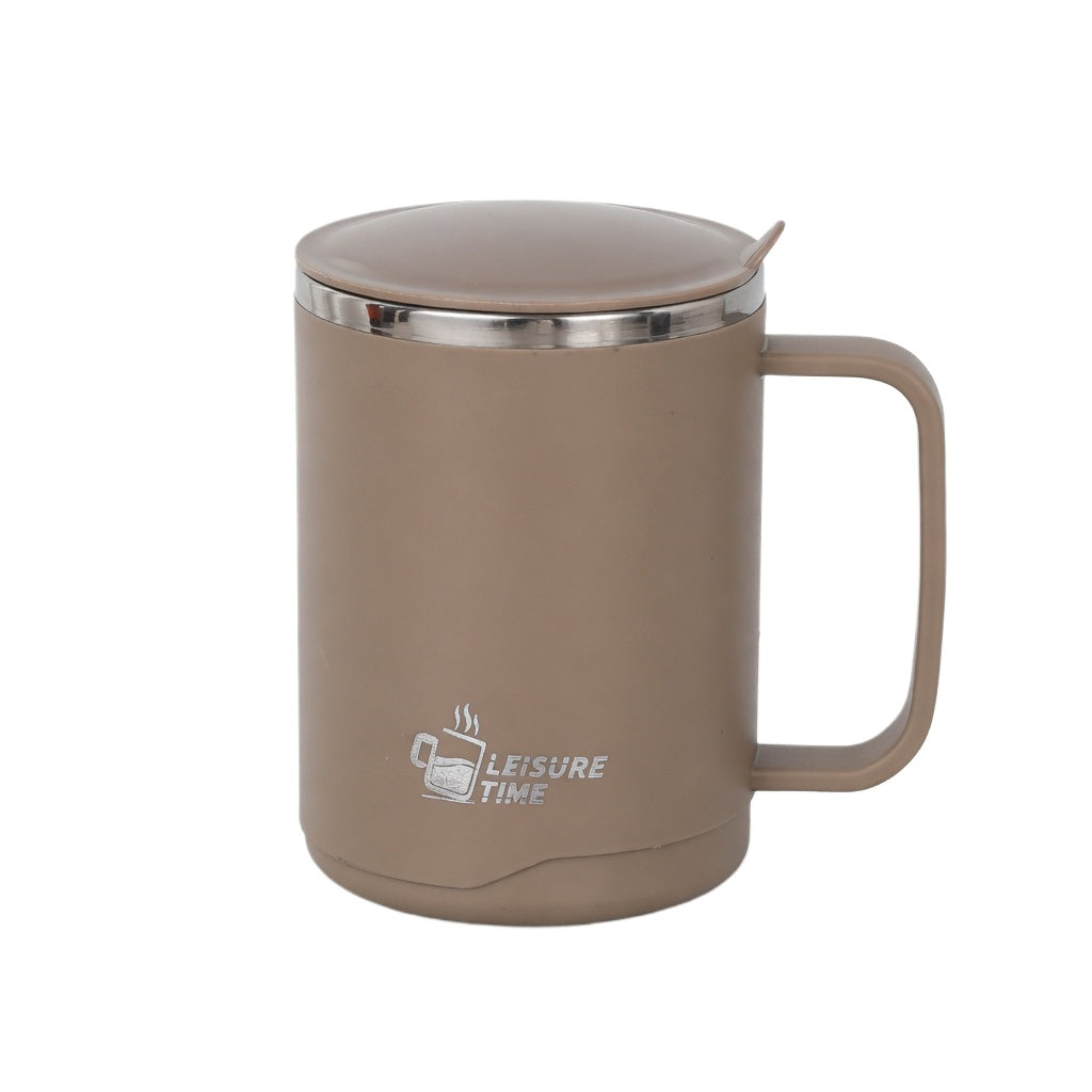 316 Stainless Steel Handled Coffee Mug 14oz