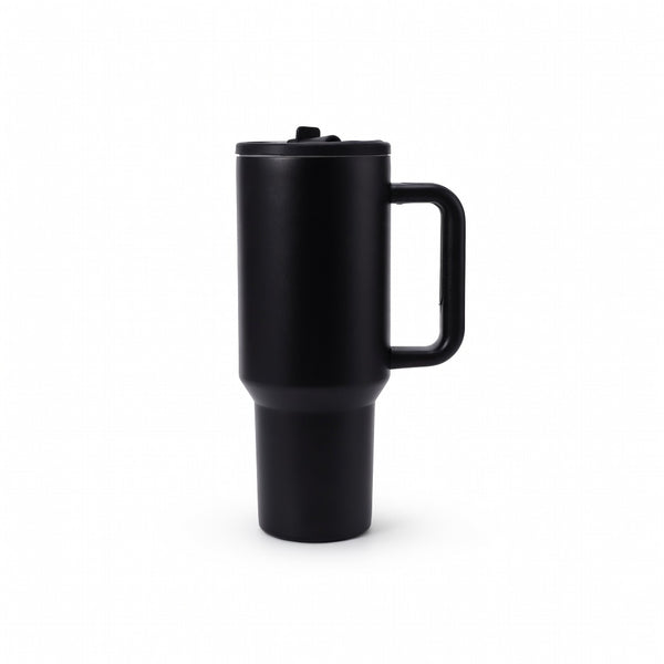 Insulated Handled Straw Tumbler