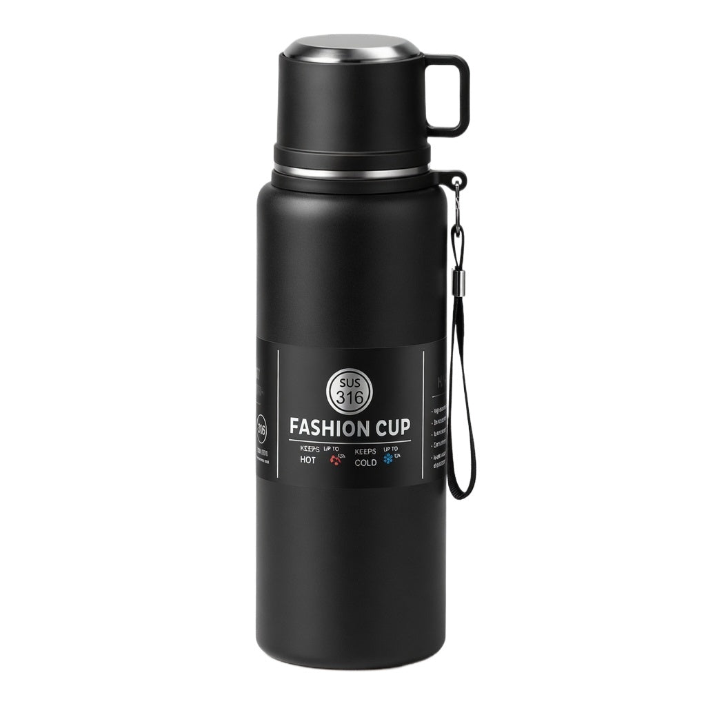 316 Stainless Steel Tea Infuser Bottle with Cup Lid