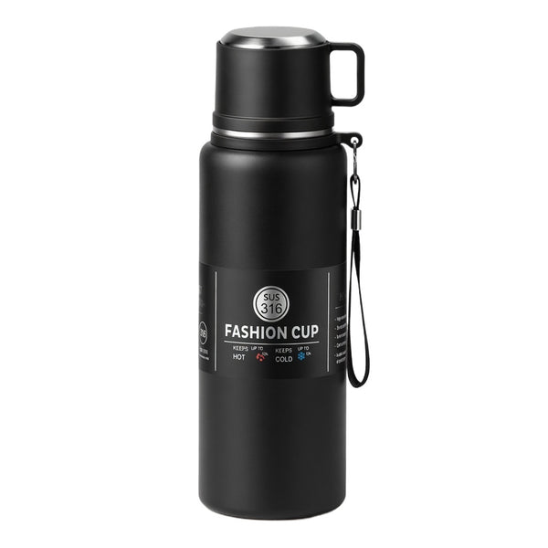 316 Stainless Steel Tea Infuser Bottle with Cup Lid