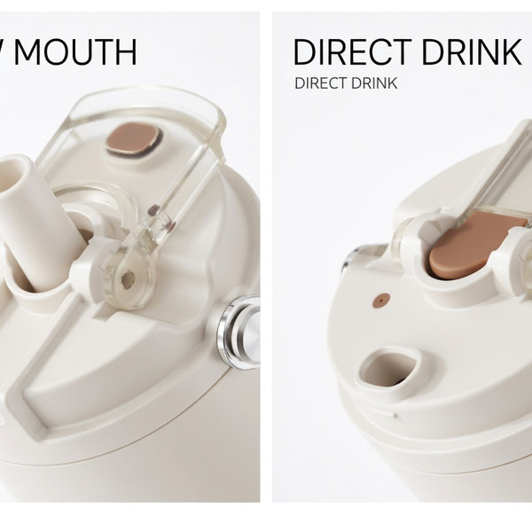 Ceramic Coated Carry Handle Tumbler 27oz