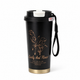  Gold Flower Black