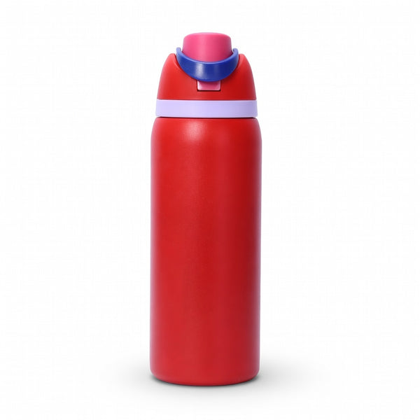 Insulated Dual-Drink Water Bottle with Carry Handle