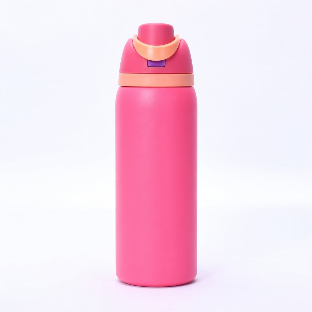Insulated Dual-Drink Water Bottle with Carry Handle
