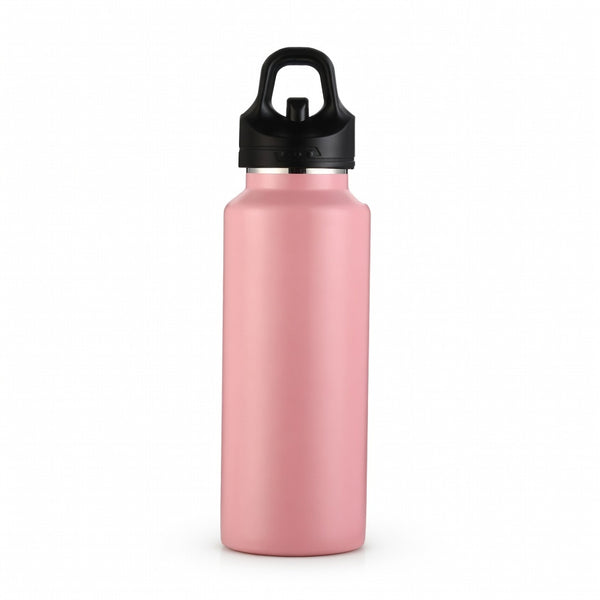 One-Handed Quick-Open Insulated Bottle 24oz