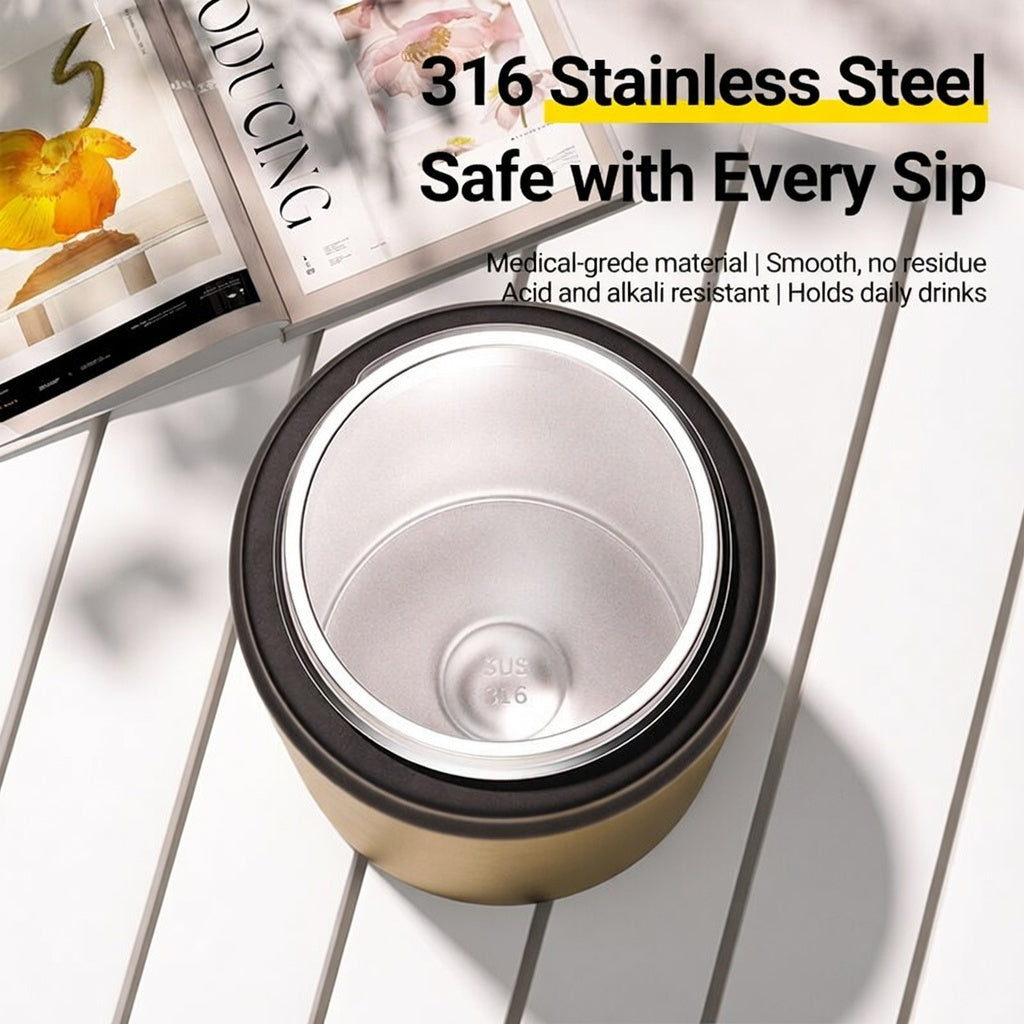 Large Capacity Dual-Drink Water Bottle with Integrated Handle