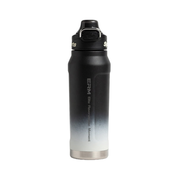 Dual-Lid Insulated Sports Bottle