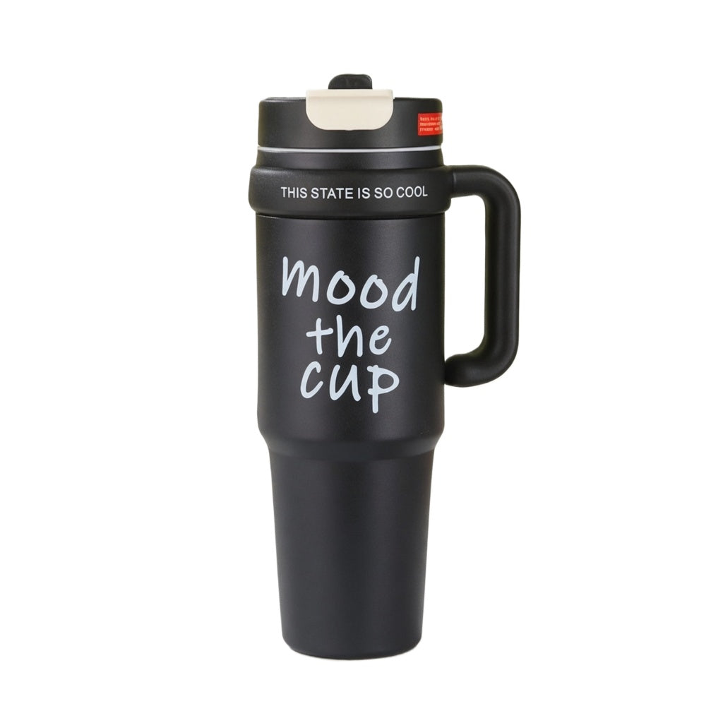 Matte Handled Dual-Sip Tumbler