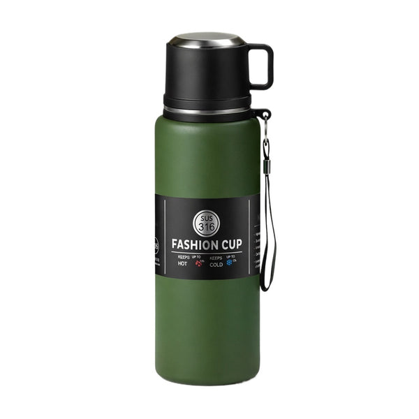 316 Stainless Steel Tea Infuser Bottle with Cup Lid