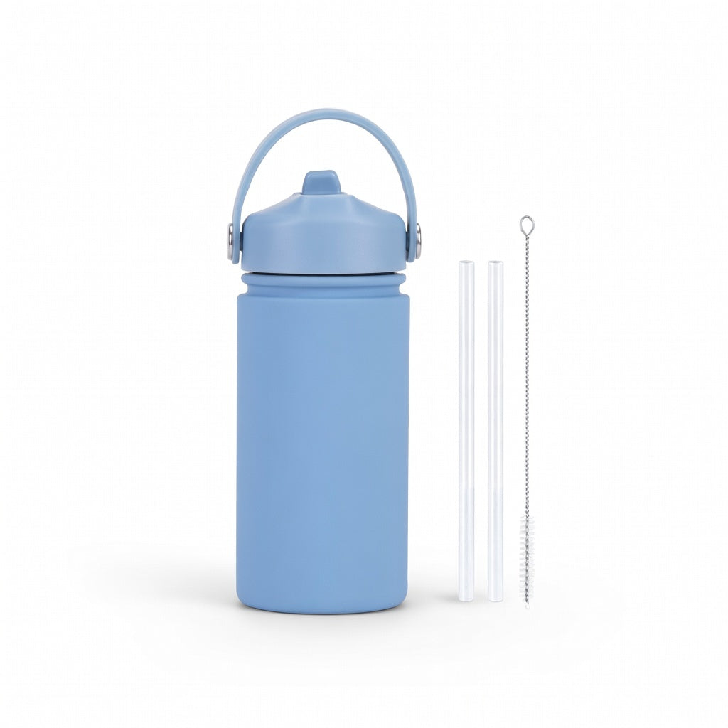 316L Stainless Steel Straw Lid Bottle