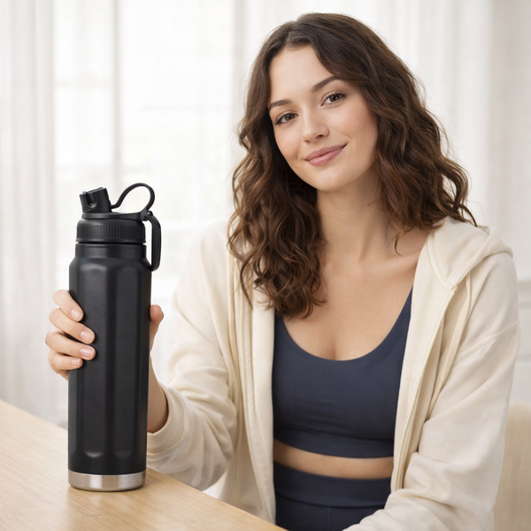 Diamond Texture Insulated Sport Bottle