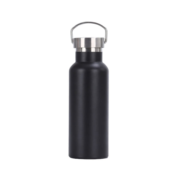 Wide Mouth Insulated Water Bottle with Carry Handle