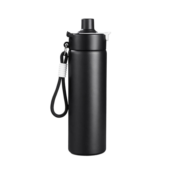 Matte Dual-Drinking Sports Water Bottle 20oz