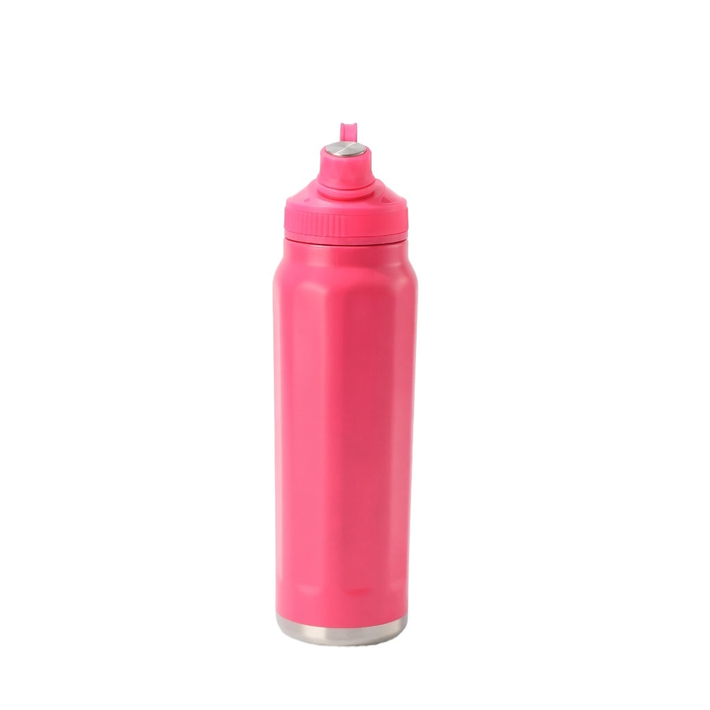 Insulated Sports Water Bottle with Straw Lid 27oz