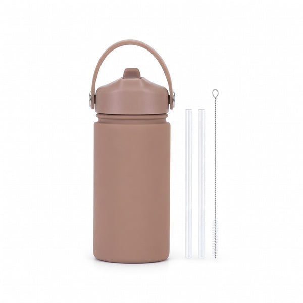 316L Stainless Steel Straw Lid Bottle