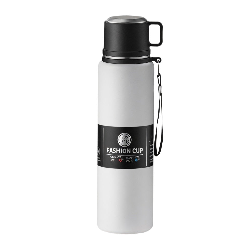 316 Stainless Steel Tea Infuser Bottle with Cup Lid
