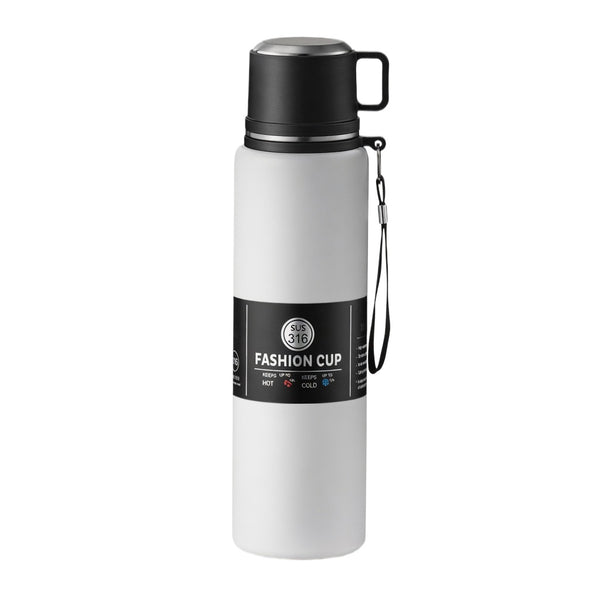 316 Stainless Steel Tea Infuser Bottle with Cup Lid